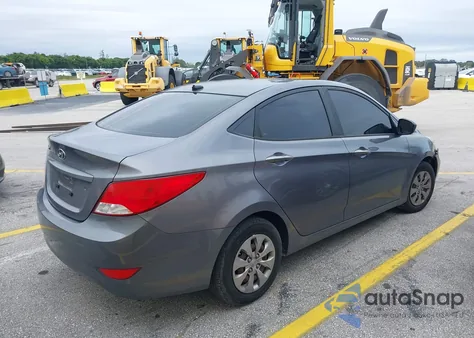 2016 Hyundai Accent Se from USA, damaged, VIN KMHCT4AE0GU966563